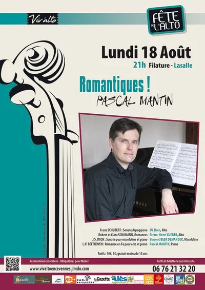 Lasalle (30) : Romantiques ! Pascal Mantin