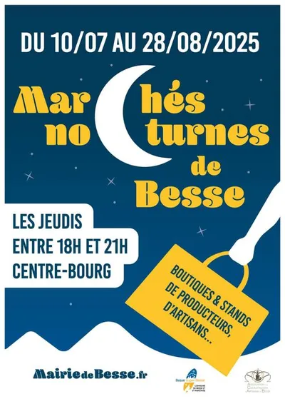 BESSE-ET-SAINT-ANASTAISE  (63) : MARCHÉS NOCTURNES DE BESSE 