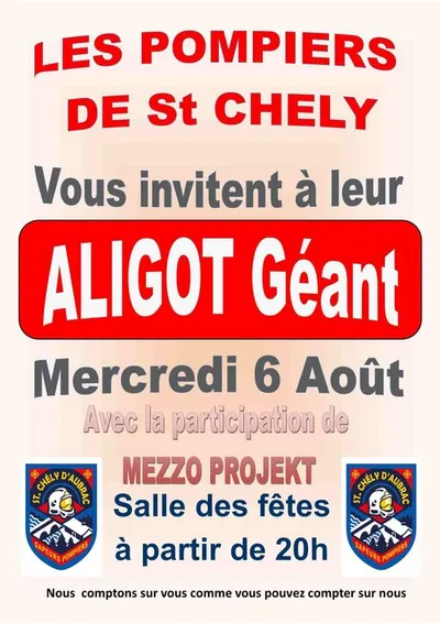 SAINT CHELY D'AUBRAC (12) : Aligot géant 