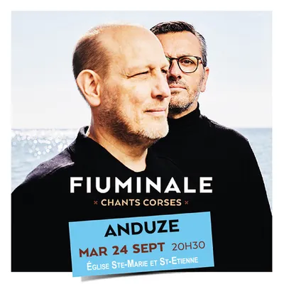 Anduze (30) : Concert de Fiuminale, chants corses