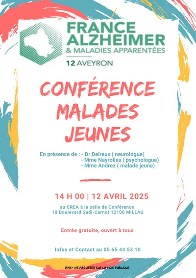 Millau (12) : Conférence Malades Jeunes