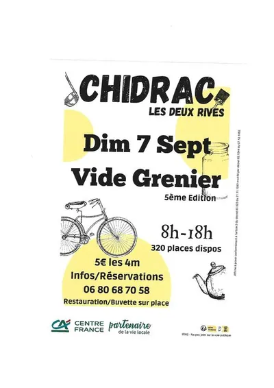 CHIDRAC (63) : Vide grenier