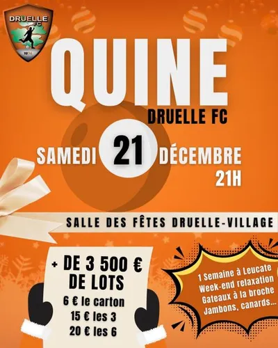 DRUELLE (12) : QUINE Du Druelle Football Club