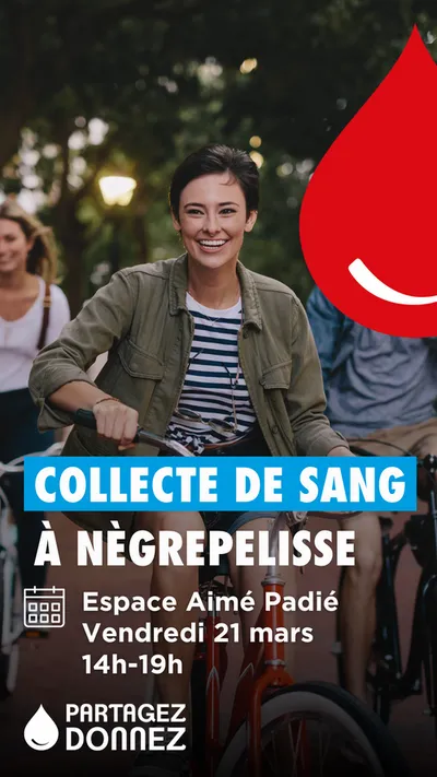 Nègrepelisse (82) : Don du sang 