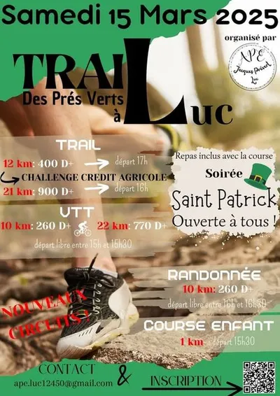 Luc La Primaube (12) : Trail des Prés Verts