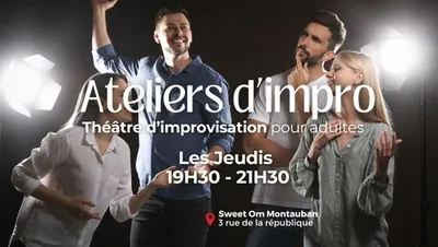 MONTAUBAN (82) : Ateliers Théâtre d'Improvisation