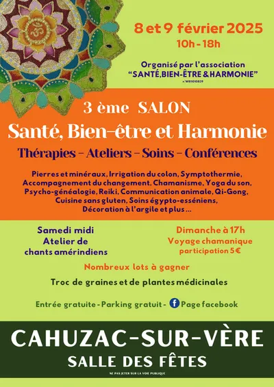 Cahuzac sur vère (81) : Salon Santé Bien Etre & Harmonie