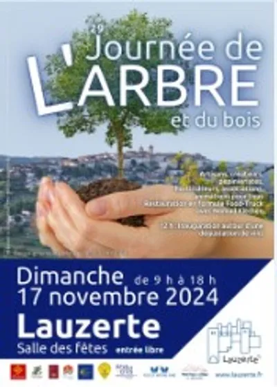 Lauzerte (82) : Journée de l'arbre et du bois 