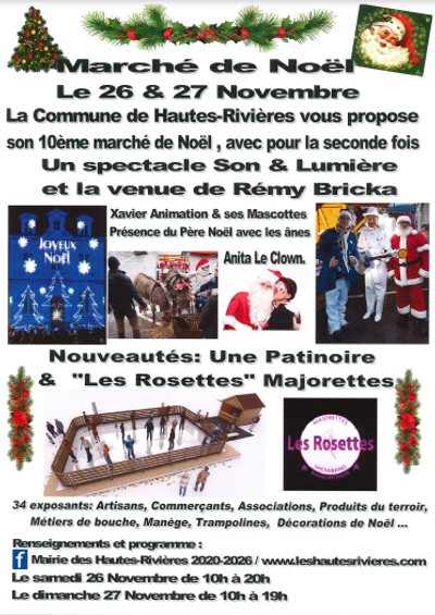 Marché de Noël - Les Hautes-Rivières