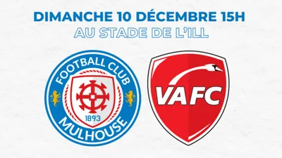 FCM -VALENCIENNES le 10/12 au Stade de l'Ill !