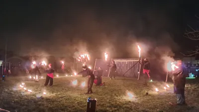 Concert et spectacle de feu à Châteaudun