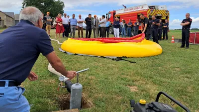 🔊Des agriculteurs irrigants en soutien des pompiers face aux...
