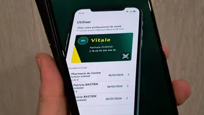 🔊La carte Vitale est aussi accessible sur son smartphone 