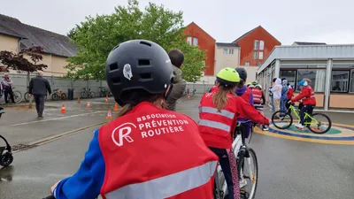20 classes participent au Village de la Sécurité Routière