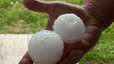 Orages : Des grêlons de la taille d'une balle de tennis