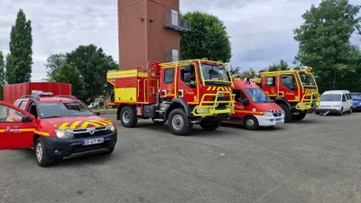 Des pompiers euréliens en renfort samedi dans le Cher