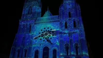 La vie en BLEU pour la cathédrale de Chartres