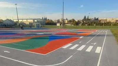 Une piste d’apprentissage du vélo à Mainvilliers
