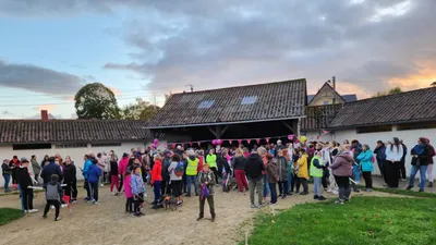 250 marcheurs nocturnes à Luisant pour Octobre Rose