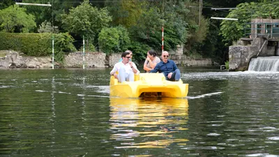 Les pédalos reviennent avec St-Jean plage à Châteaudun
