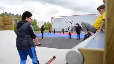 🔊 Un half-pipe et du basket 3x3 au stade Kléber-Picard