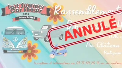 Mauvaise nouvelle pour l'édition 2025 du Last Summer Car Shows