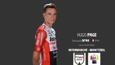 Hugo Page provisoirement 83ème du Tour de France