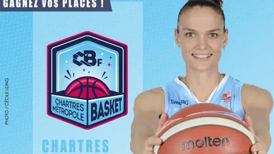 Gagnez vos places de basket C'CHARTRES MBF vs VILLENEUVE D'ASCQ