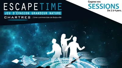 Gagnez vos sessions chez ESCAPE TIME à Chartres !