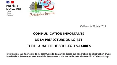 LOIRET – Une partie des habitants du bourg de Boulay-les-Barres...