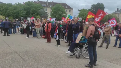CHARTRES – Près de 300 personnes en soutien de Gaza