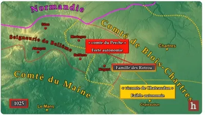 L'histoire du Perche en cartes animées