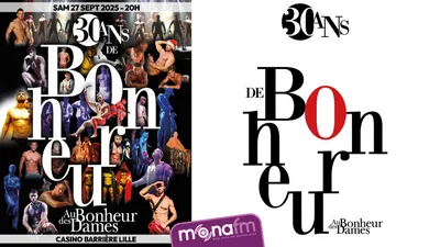 Venez fêter les 30 ans du Bonheur des Dames au Casino Barrière 