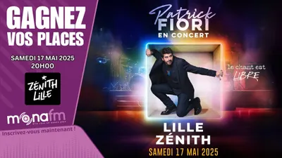 Gagnez vos places pour Patrick Fiori au Zénith de Lille