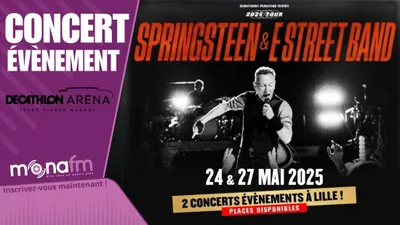 BRUCE SPRINGSTEEN AND THE E STREET BAND - DECATHLON ARENA - STADE...