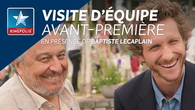 Rencontrez Baptiste Lecaplain lors de l'avant-première du film «...