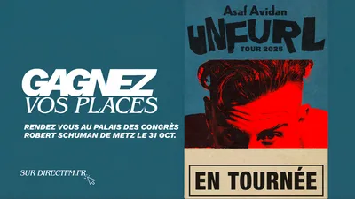 A gagner : vos places pour le concert d'Asaf Avidan