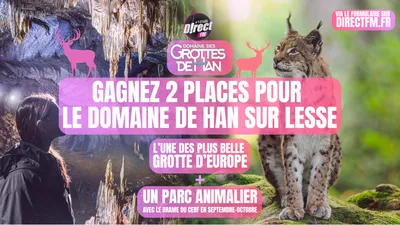 À GAGNER : VOS PASS POUR LE DOMAINE DE HAN SUR LESSE