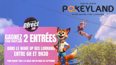 À GAGNER CETTE SEMAINE DANS LE WAKE UP DES LORRAINS : VOS ENTRÉES À...