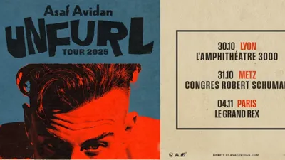 A gagner : vos places pour le concert d'Asaf Avidan