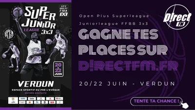 Vos places pour le Lite Quest FIBA 3x3 à Verdun