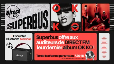 Musique : tentez de gagner le dernier album de « Superbus »