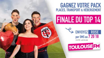 Gagnez votre pack pour la finale du Top 14 et soutenir le Stade...