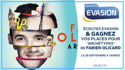 GAGNEZ VOS PLACES POUR VOIR FABIEN OLICARD