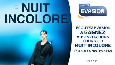 GAGNEZ VOS INVITATIONS POUR LE CONCERT DE NUIT INCOLORE