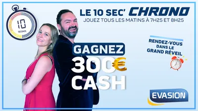 JOUEZ AU 10 SEC' CHRONO ET GAGNEZ 300 € CASH