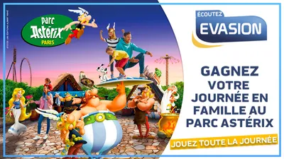GAGNEZ VOTRE JOURNÉE EN FAMILLE AU PARC ASTÉRIX