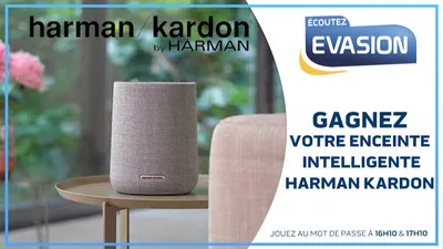 GAGNEZ VOTRE ENCEINTE INTELLIGENTE HARMAN KARDON