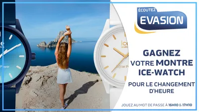 GAGNEZ VOTRE MONTRE ICE-WATCH