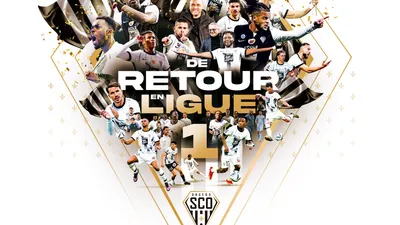 Soirée de rêve pour Angers SCO, qui retrouve la Ligue 1